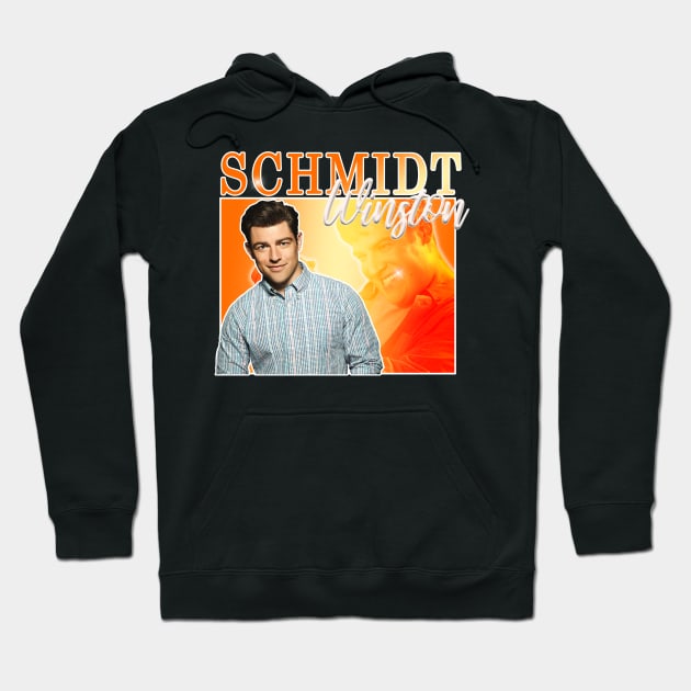 Schmidt Retro Tee Hoodie by pink + pip